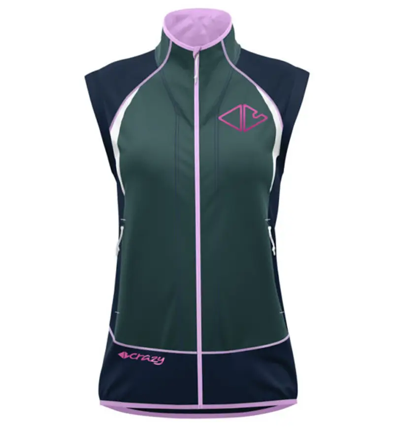 CRAZY Gilet Donna Blu 2408591