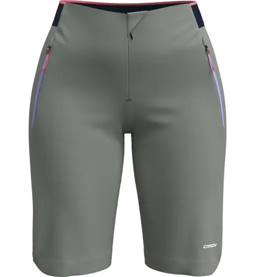CRAZY Alpinstar W - pantaloni corti - donna Grey