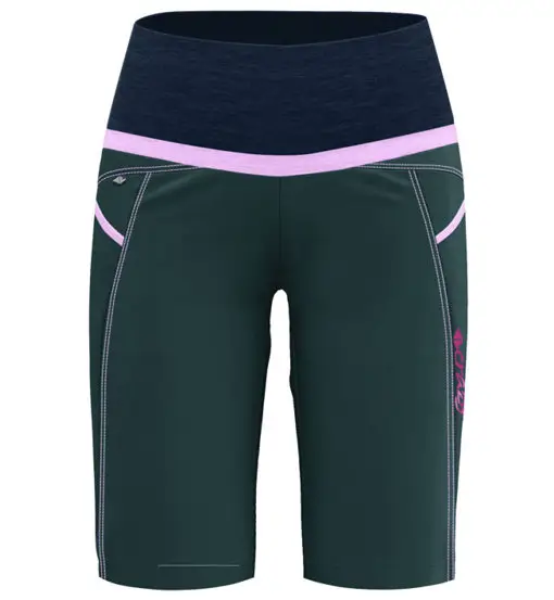 CRAZY Exit W - pantaloni corti - donna Green