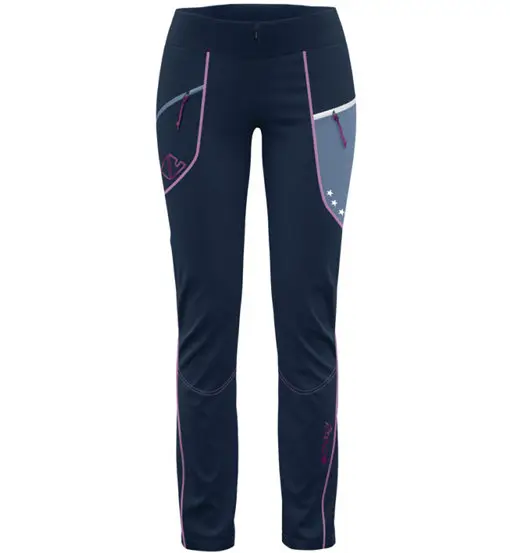 CRAZY Ionic Light W - pantaloni trekking - donna Blue