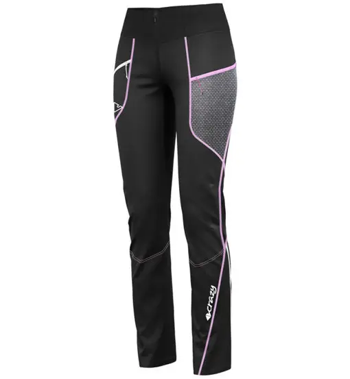 CRAZY Ionic W - pantaloni sci alpinismo - donna Black