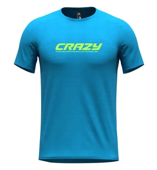 CRAZY Logo - T-shirt - uomo Blue