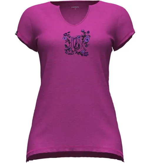 CRAZY Mandala W - T-shirt - donna Dark Pink
