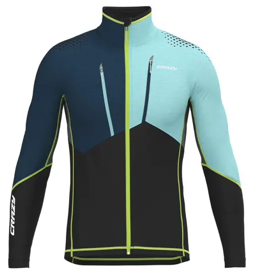 CRAZY Neutron - felpa in pile - uomo Blue
