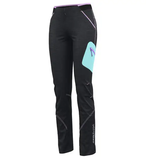 CRAZY Pant Ionic Light W - pantaloni trekking - donna Black