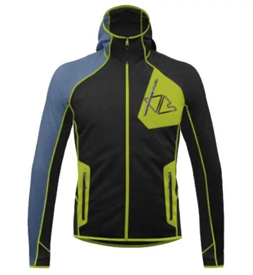 CRAZY Pull Next - felpa in pile - uomo Black