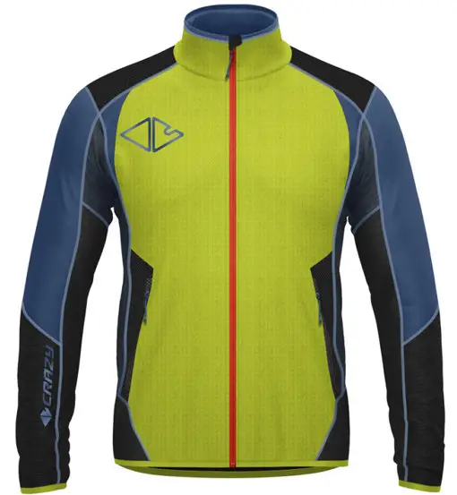 CRAZY Pull Viper - felpa in pile - uomo Yellow