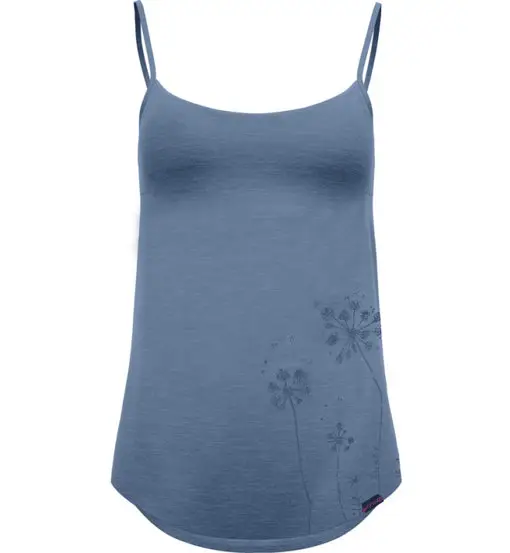 CRAZY Shiny W - top - donna Blue