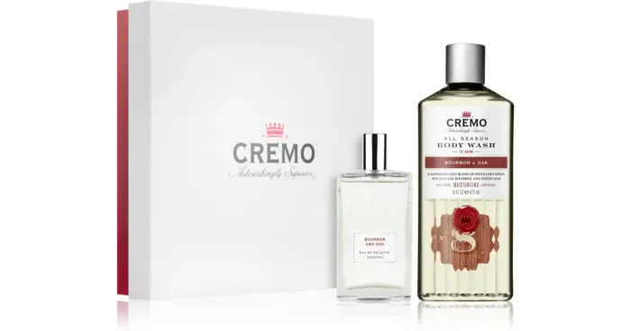 Cremo Bourbon Oak 100 ml + 473 ml - Set