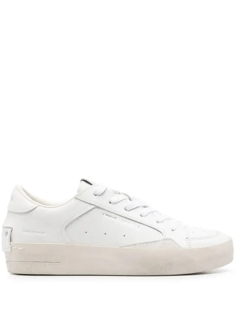 Crime London Sneakers SK8 Deluxe BIANCO