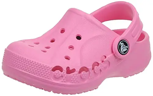 Crocs Baya Clog K, Zoccoli Unisex - Bambini e ragazzi, Pink Lemonade, 29/30 EU