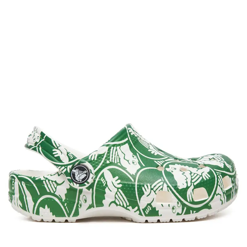 Crocs Ciabatte Classic Duke Print Clog K 210007 Verde