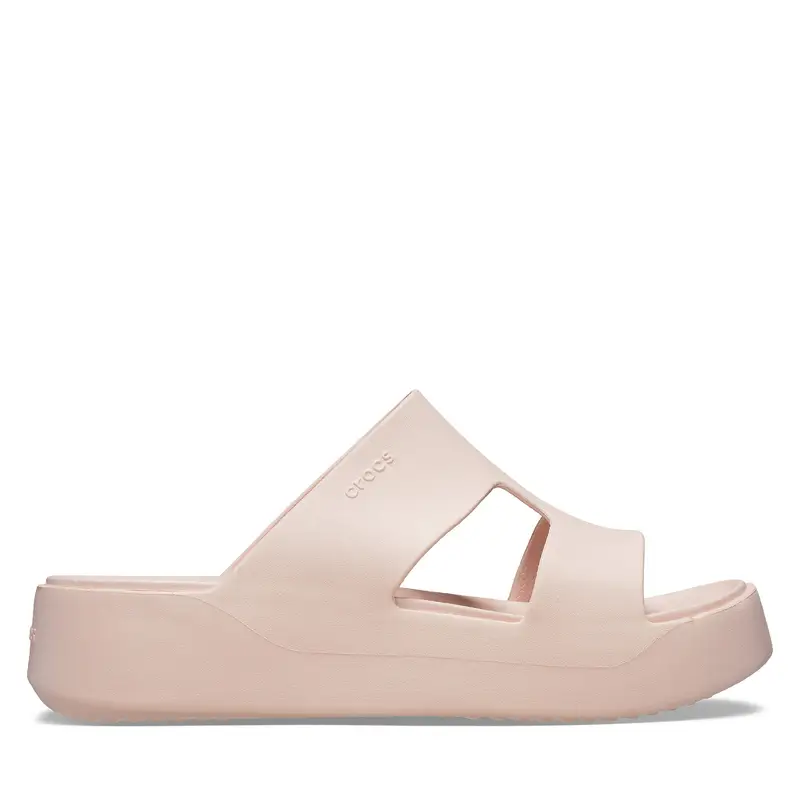 Crocs Ciabatte Getaway Platform H-Strap 209409 Écru Écru