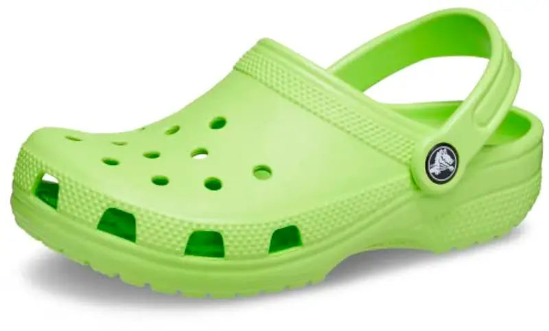 Crocs Classic Clog K, Zoccoli Unisex - Bambini e Ragazzi, Limeade, 28/29 EU
