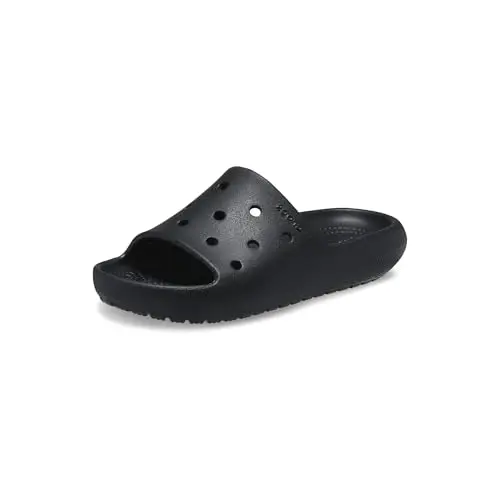 Crocs Classic Sandal V2 K, Sandali Unisex - Bambini e Ragazzi, Nero, 32/33 EU