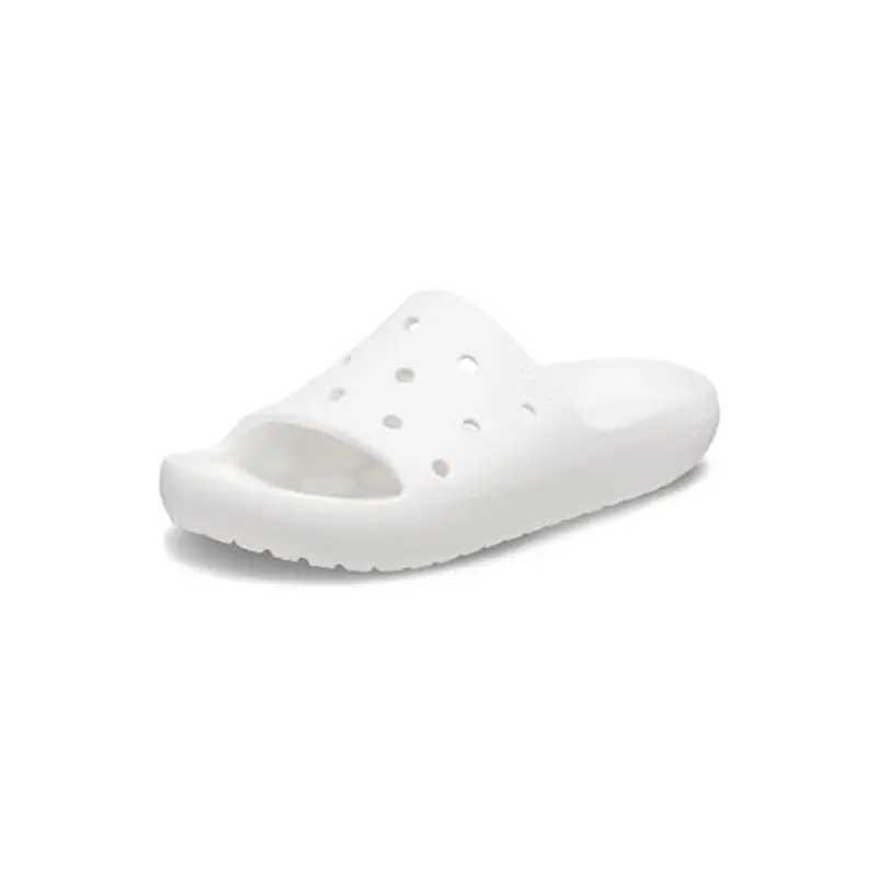 Crocs Classic Slide V2, Infradito Unisex - Adulto, Bianco, 41/42 EU