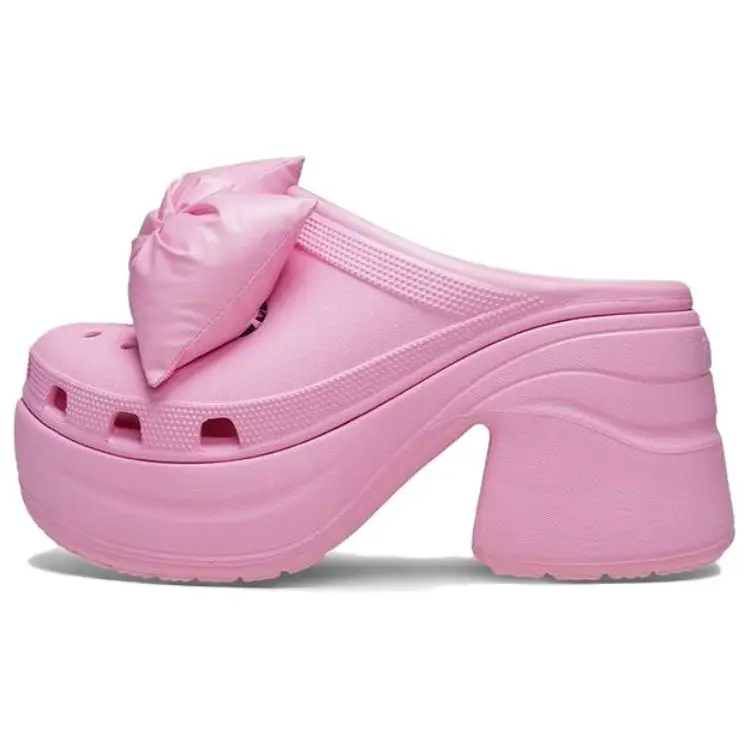 Crocs Croc Siren Zoccolo Comode Ciabatte Semplici Zoccoli Unisex Rosa 210000-6WY