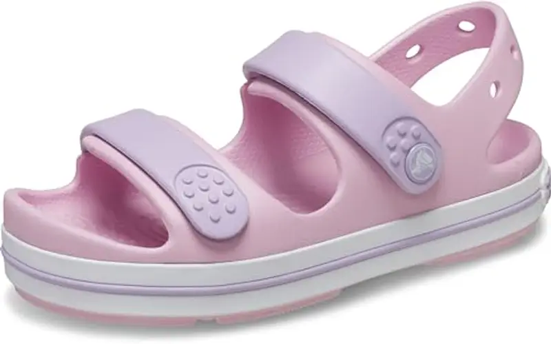 Crocs Sandali Crocband Cruiser T Unisex - Bambini e Ragazzi, Ballerina Lavender