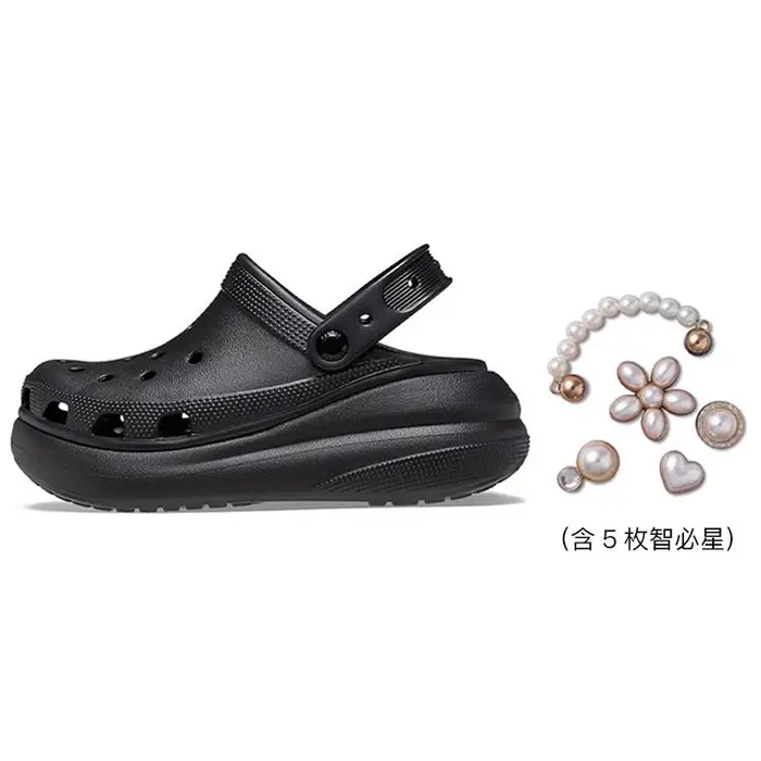 Crush Clog Nero Unisex 45-46