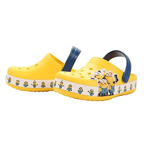 Crocs Fun Lab Minions Multi, Zoccoli Unisex-Bimbi 0-24, Giallo (Yellow 730), 20/21 EU