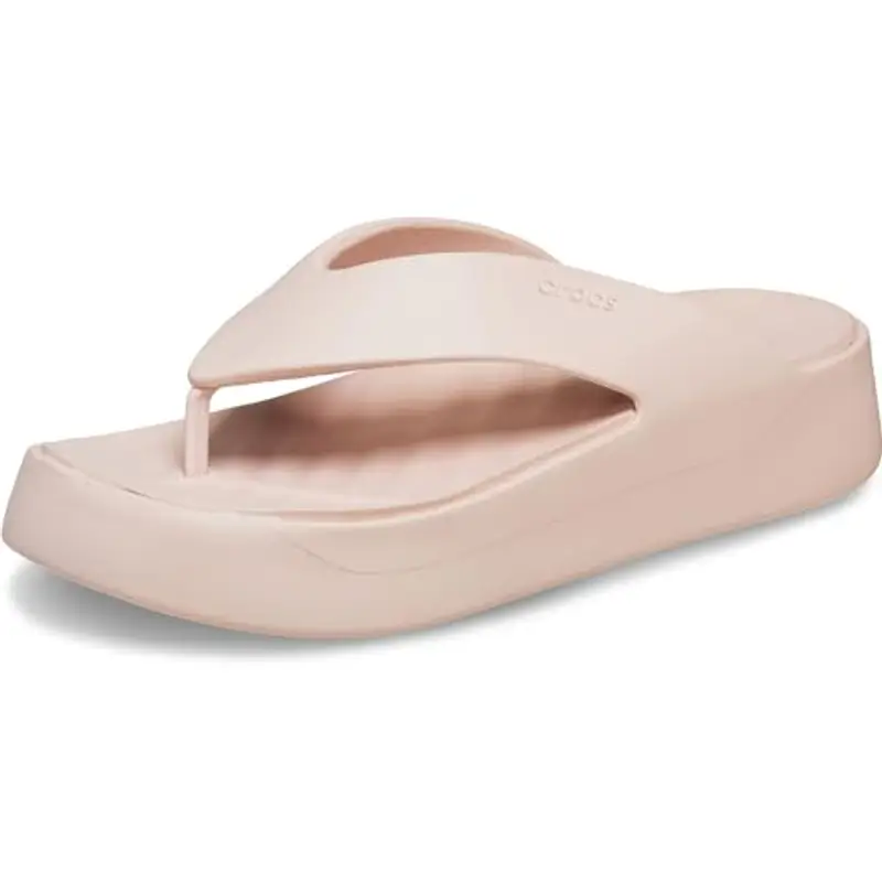 Crocs Getaway Platform Flip, Infradito Donna, Quartz, 37/38 EU