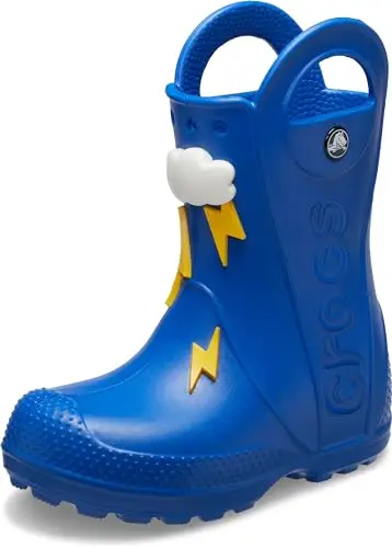 Crocs Handle It Lightning Bolt Rain Boot Kid