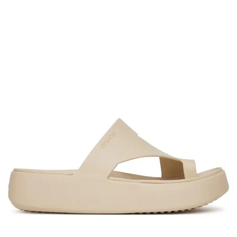 Crocs Infradito Getaway Platform Toe Loop 210834 Beige
