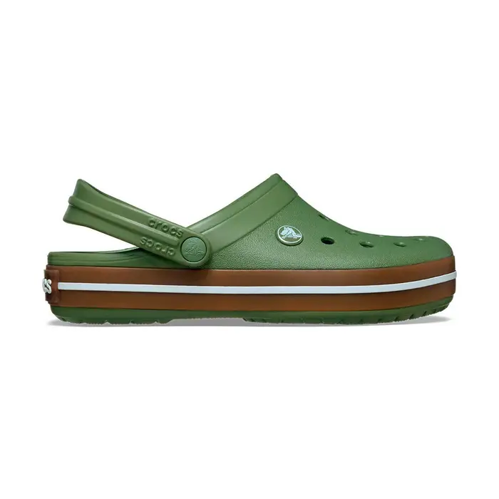 Scarpe Crocs Crocband Gum Clog U Verde