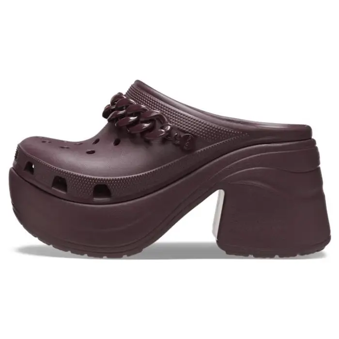 Scarpe Crocs Siren Clog con Catena, Comode, Resistenti, Traspiranti Calzature da Donna Viola 209018-6WD 38-39