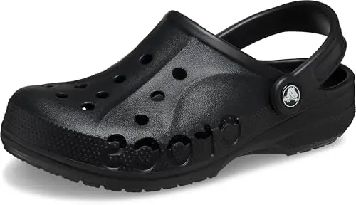 Crocs Unisex Adulto Baya Clog Sabot, Black, 41/42 EU