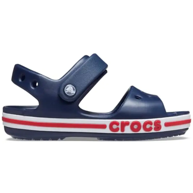 Crocs Unisex Bambino Bayaband Sandal K Sandalo, Navy/Pepper, 22/23 EU