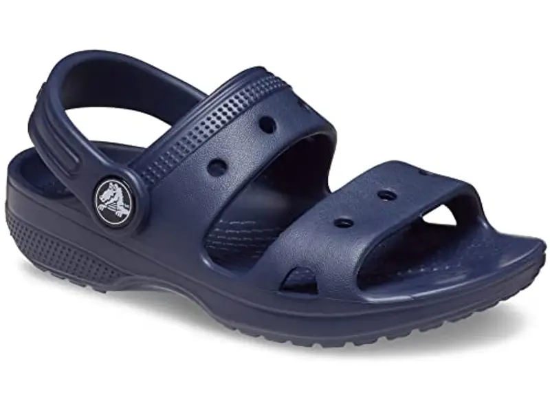 Crocs Unisex Bambino Classic Sandal T Sandalo, Navy, 22/23 EU