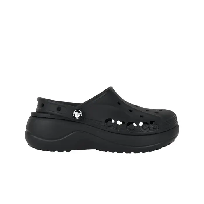 Zoccoli Crocs Baya Platform Donna Zoccoli Neri 208186-001 33-34