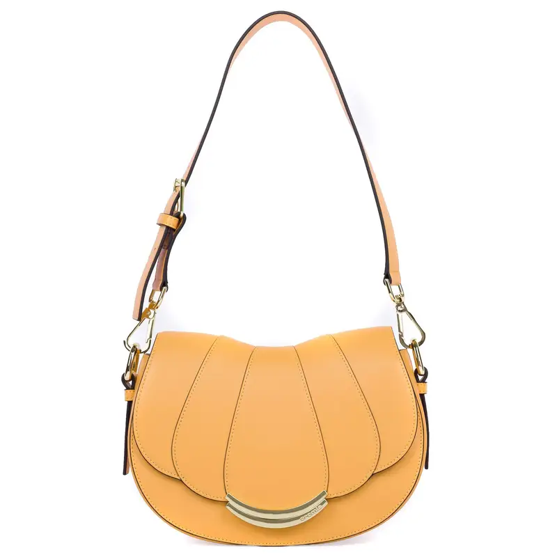 Cromia Melia Borsa a tracolla 1406293 Albicocca