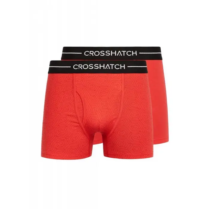 Boxer da uomo Hexter (Confezione Da 2) XL rosso