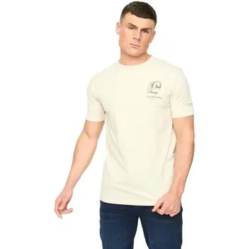 Crosshatch T-shirt Beige 4880221