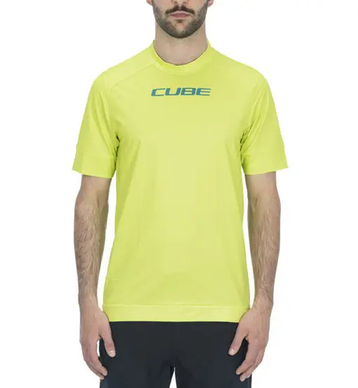 Cube ATX Round Neck S/S - T-shirt - uomo Yellow