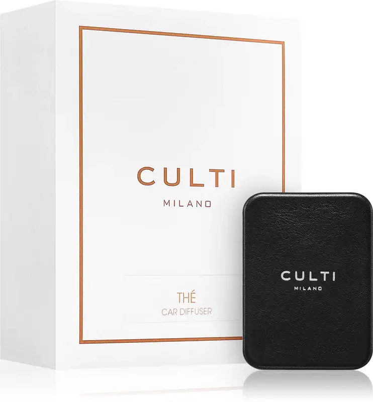 Culti Milano Car Diffuser Black Thé deodorante per auto + ricarica 73× 53 cm