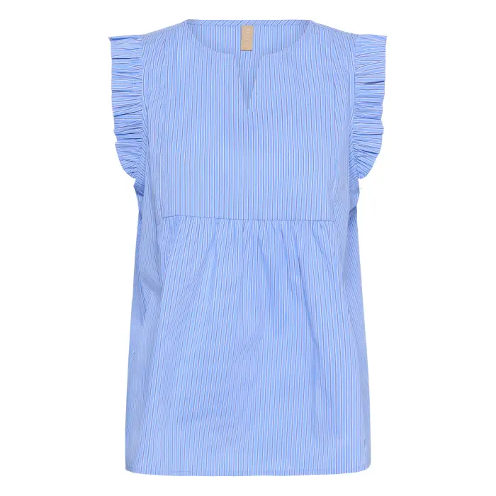 culture Camicetta da donna senza maniche Vesa Ebony Blanc