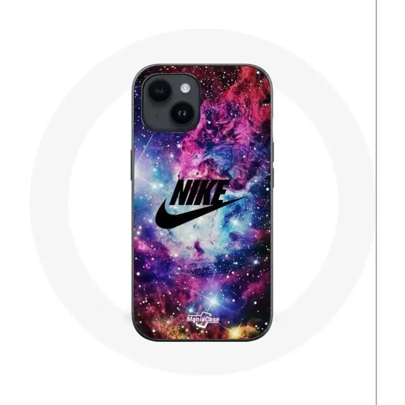 Nike Custodia - - Iphone 14 - Morbida - Colorata - Logo Spazio