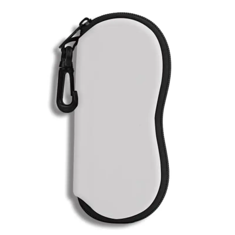 Hion Custodia per occhiali Occhiali da sole Custodia morbida con Clip da Cintura Custodia per Occhiali da Sole con Cerniera