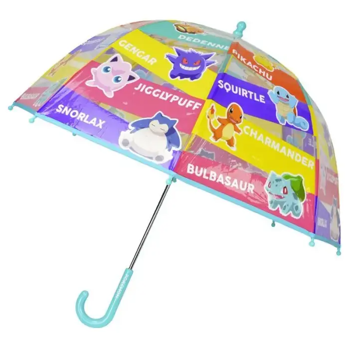 Cyp Brands Ombrello manuale Pokemon Multicolore