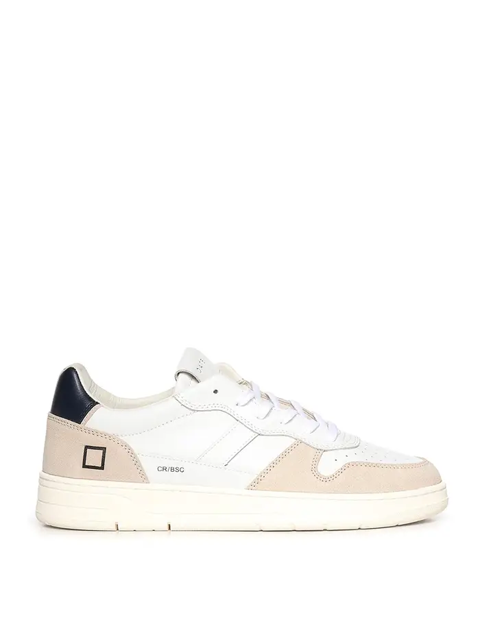 D A T E Sneaker bassa Hill in pelle Blu