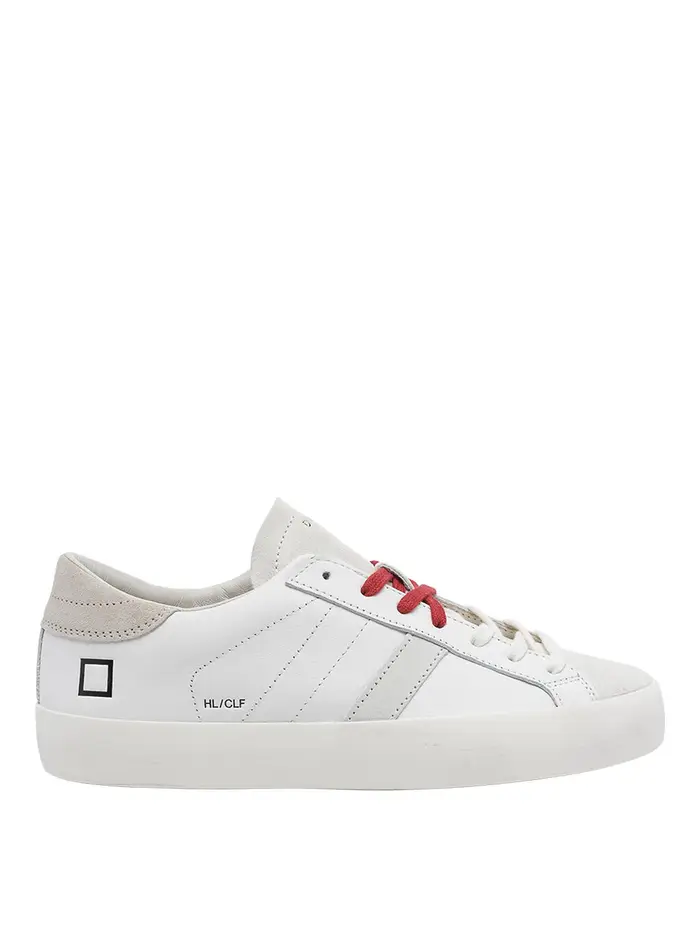 D A T E Sneakers basse Hill bianche Bianco
