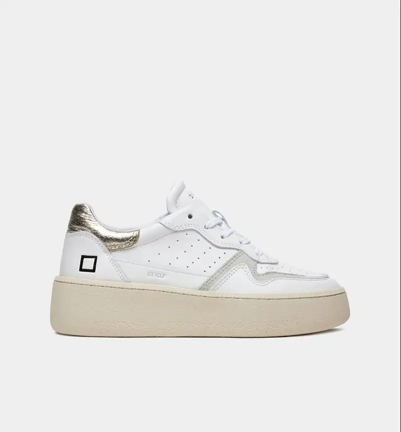 D.A.T.E Sneakers Donna Autunno/inverno | Soreca Shop Online Napoli Bianco/platino