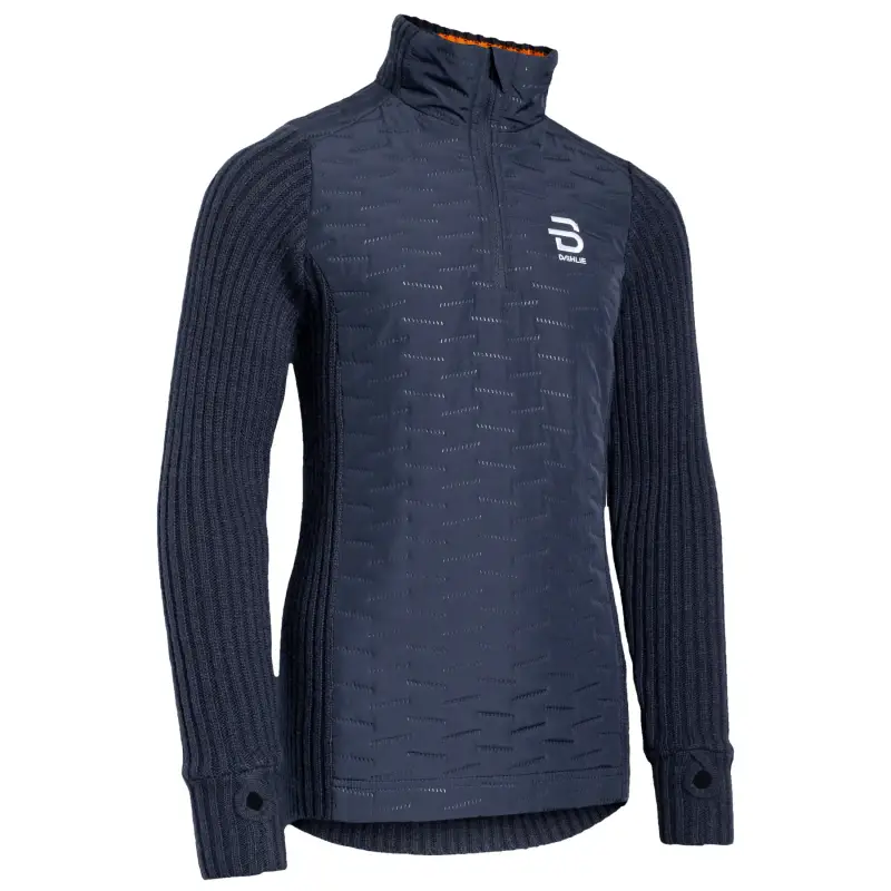 Daehlie Sportswear Pull mezza zip per bambini Comfy 2 0 Bleu