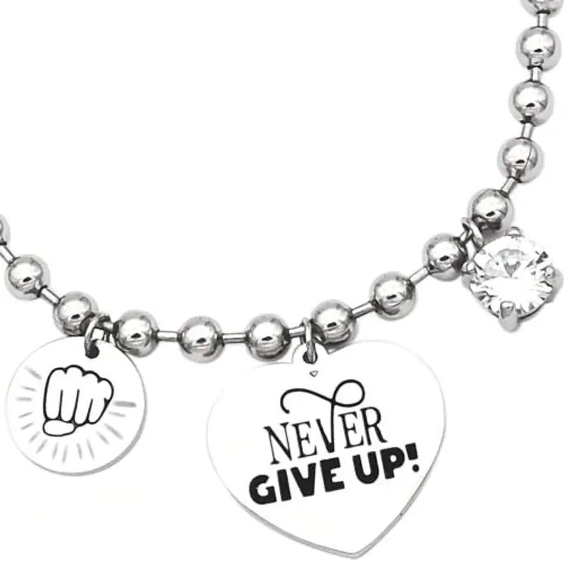 dalcuore Bracciale Laurea Motivazionale, Ipoallergenico, Idee Regalo Donna Compleanno Migliore Amica Braccialetto