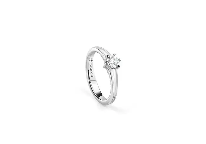 DAMIANI Anelli In Oro Bianco Con Diamante - Venere