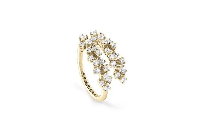 DAMIANI Anello In Oro Giallo Con Diamante - Mimosa Flexi