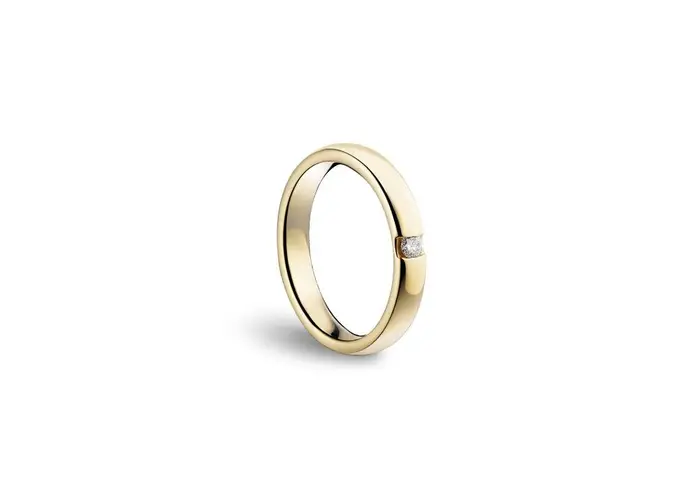 DAMIANI Anello In Oro Giallo Con Diamante - Veramore